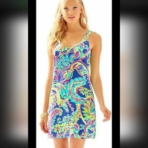 Lilly Pulitzer Poppy Scoop Neck Tank Dress Toucan